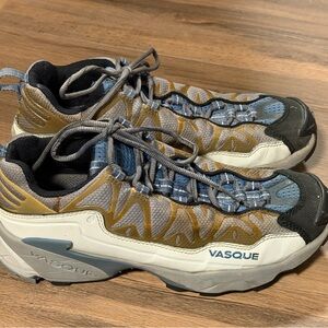 Vasque Velocity Trail Running Shoes Mens 8.5 – Gray/Blue – 7637
